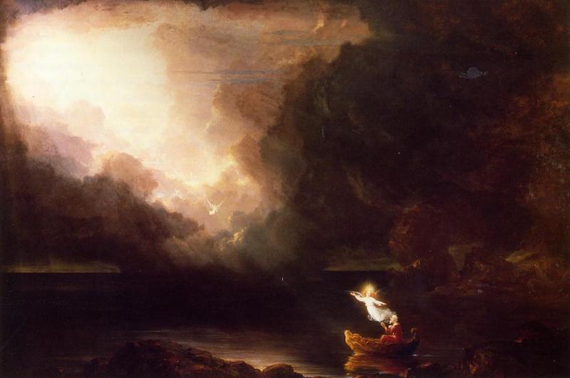 Thomas Cole Voyage of Life Old Age oil painting image